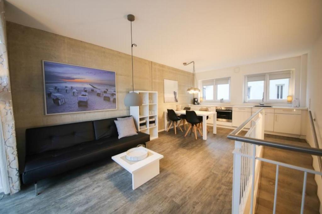 Ferienwohnung Hafenkante Ниндорф Экстерьер фото